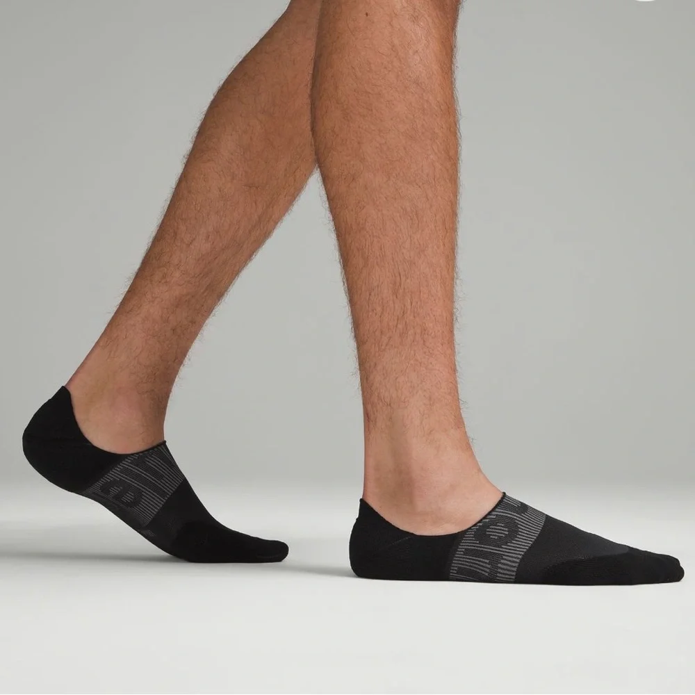 Lululemon Men's Power Stride Socks with Active Heel Grip-3 Pairs